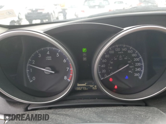 2013 Mazda 3 GX with VIN JM1BL1KF9D1834534, listed as a Copart auction lot 46580245 with 138,273 mi miles and Salvage Title. Bid and sale history available at carsss.com. Image 9.
