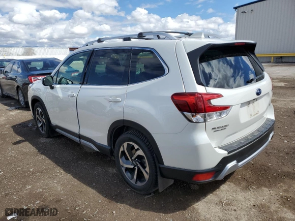 2022 Subaru Forester Touring with VIN JF2SKARC1NH422908, listed as a Copart auction lot 48389465 with 46,999 mi miles and Salvage Title. Bid and sale history available at carsss.com. Image 2.