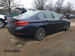 2020 BMW 5 Series 530i xDrive с VIN WBAJR7C09LWW68666, выставлен на аукционе Copart как лот 45686895 с пробегом 38 332 миль миль и Списание • Salvage title. История ставок и продаж доступна на DreamBid. Изображение 3.