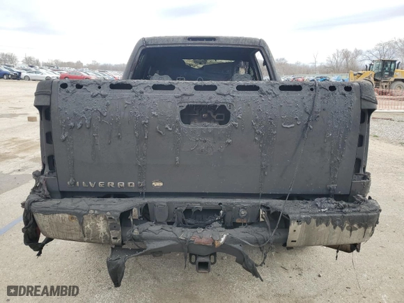 2013 Chevrolet Silverado 1500 LT with VIN 3GCPKSE71DG282094, listed as a Copart auction lot 50045285 with 0 mi miles and Non Repairable. Bid and sale history available at carsss.com. Image 6.