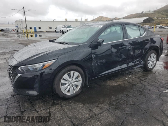 2024 Nissan Sentra S with VIN 3N1AB8BV2RY233826, listed as a Copart auction lot 55611685 with 23,264 mi miles and Salvage title. Bid and sale history available at DreamBid. Image 1.