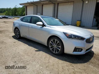 2017 Kia Cadenza Technology with VIN KNALC4J17H5091928, listed as a Copart auction lot 57755034 with 114,134 mi miles and Salvage Title. Bid and sale history available at carsss.com. Image 4.