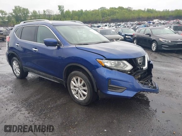2017 Nissan Rogue SL with VIN 5N1AT2MV8HC835573, listed as a IAAI auction lot 41782183 with 62,645 mi miles and . Bid and sale history available at carsss.com. Image 1.