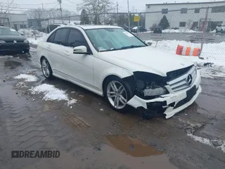 2010 Mercedes-Benz C-Class C 300 Sport with VIN WDDGF8BBXAF447000, listed as a IAAI auction lot 41576192 with 207,766 mi miles. Bid and sale history available at carsss.com. Image 1.