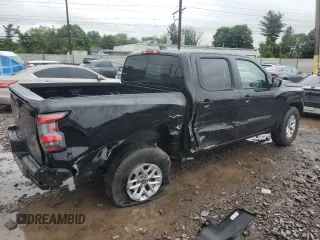 2024 Nissan Frontier SV z VIN 1N6ED1EJ0RN667374, wystawiony jako Copart lot #58184865 z przebiegiem 9 546 mil mil oraz Czysty tytuł • Clean title. Historia ofert i sprzedaży dostępna na DreamBid. Obrazek 3.