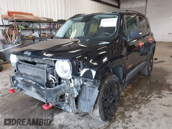 2016 Jeep Renegade Trailhawk with VIN ZACCJBCT9GPC83188, listed as a IAAI auction lot 42565945 with 111,712 mi miles and . Bid and sale history available at DreamBid. Image 18.