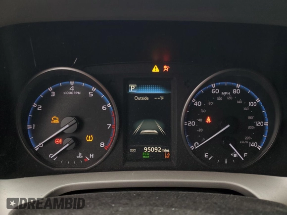 2017 Toyota RAV4 LE with VIN 2T3ZFREV8HW334301, listed as a Copart auction lot 43437355 with 95,092 mi miles and Salvage Title. Bid and sale history available at DreamBid. Image 9.