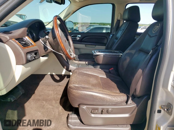 2011 Cadillac Escalade ESV Platinum z VIN 1GYS3KEF0BR265020, wystawiony jako Copart lot #52310575 z przebiegiem 122 949 mil mil oraz Czysty tytuł • Clean title. Historia ofert i sprzedaży dostępna na DreamBid. Obrazek 7.