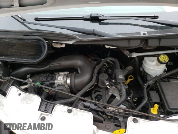 2020 Ford Transit Cargo with VIN 1FTBR1C85LKB10797, listed as a Copart auction lot 50422234 with 123,273 mi miles and Salvage Title. Bid and sale history available at DreamBid. Image 13.