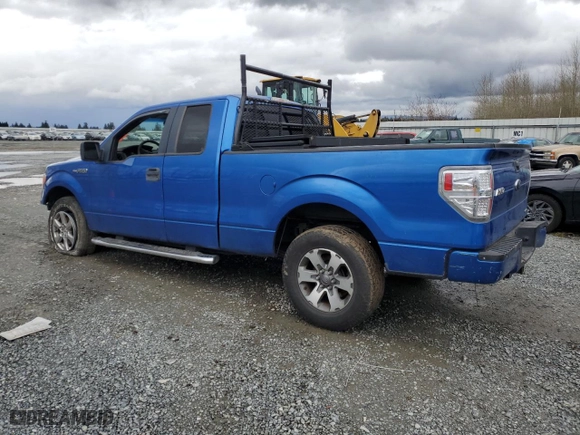 2013 Ford F-150 XL with VIN 1FTEX1CM4DFA39828, listed as a Copart auction lot 51016795 with 164,242 mi miles and Salvage Title. Bid and sale history available at carsss.com. Image 2.