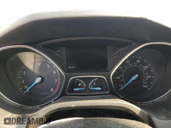 2018 Ford Focus SE with VIN 1FADP3F2XJL226995, listed as a Copart auction lot 53305495 with 86,981 mi miles and Clean Title. Bid and sale history available at carsss.com. Image 9.