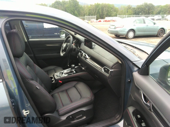 2023 Mazda CX-5 2.5 S Carbon Edition with VIN JM3KFBCM1P0209900, listed as a IAAI auction lot 37342913 with 3,853 mi miles. Bid and sale history available at carsss.com. Image 5.