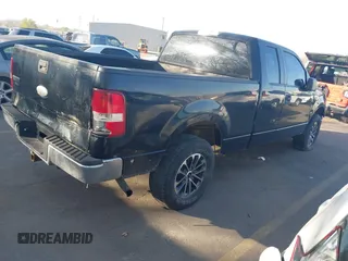 2007 Ford F-150 XLT with VIN 1FTPX14V87FB33280, listed as a IAAI auction lot 42017908 with 162,126 mi miles. Bid and sale history available at carsss.com. Image 4.