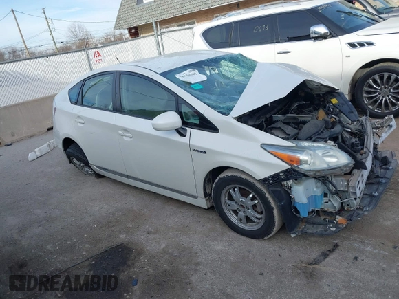 2011 Toyota Prius I with VIN JTDKN3DU2B5285783, listed as a IAAI auction lot 38320380 with Not Provided miles and . Bid and sale history available at DreamBid. Image 1.