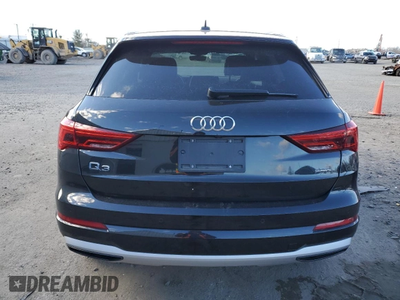 2022 Audi Q3 Premium with VIN WA1AUCF39N1092183, listed as a Copart auction lot 88644905 with 50,684 mi miles and Salvage Title. Bid and sale history available at carsss.com. Image 6.