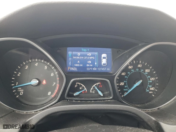 2014 Ford Focus SE with VIN 1FADP3K27EL110858, listed as a Copart auction lot 50347855 with 127,457 mi miles and Salvage Title. Bid and sale history available at carsss.com. Image 9.