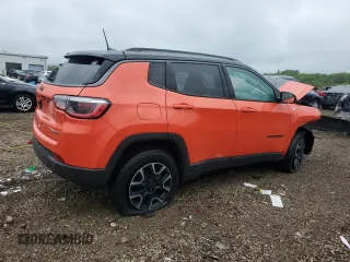 2019 Jeep Compass Trailhawk с VIN 3C4NJDDB4KT712197, выставлен на аукционе Copart как лот 57431805 с пробегом Не указан миль и Списание • Salvage title. История ставок и продаж доступна на DreamBid. Изображение 3.