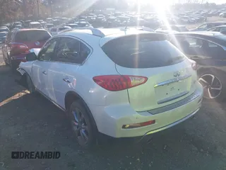 2017 Infiniti QX50 with VIN JN1BJ0RP5HM382300, listed as a IAAI auction lot 41275006 with 91,516 mi miles. Bid and sale history available at carsss.com. Image 3.