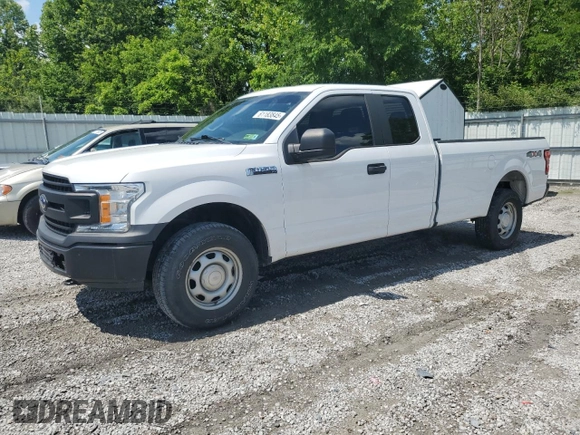 2020 Ford F-150 XL with VIN 1FTEX1E55LKD33749, listed as a Copart auction lot 61183845 with 120,277 mi miles and Salvage title. Bid and sale history available at DreamBid. Image 1.