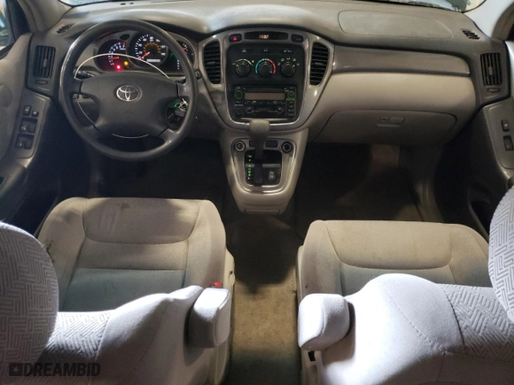 2001 Toyota Highlander with VIN JTEGF21A710006262, listed as a Copart auction lot 49304855 with 281,636 mi miles and Clean Title. Bid and sale history available at carsss.com. Image 8.