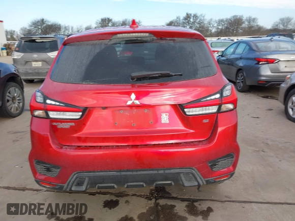 2021 Mitsubishi Outlander Sport SE with VIN JA4APVAU1MU001312, listed as a IAAI auction lot 41200173 with 93,416 mi miles. Bid and sale history available at carsss.com. Image 16.