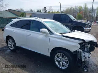 2011 Lexus RX with VIN JTJBC1BA9B2416158, listed as a IAAI auction lot 41924298 with 75,217 mi miles. Bid and sale history available at carsss.com. Image 1.