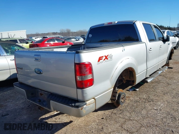 2008 Ford F-150 XLT with VIN 1FTPW14V28FA31073, listed as a IAAI auction lot 41398625 with 1 mi miles. Bid and sale history available at carsss.com. Image 4.