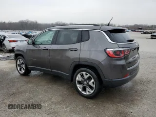 2019 Jeep Compass Limited with VIN 3C4NJCCB8KT675988, listed as a Copart auction lot 43600735 with 107,775 mi miles and Salvage Title. Bid and sale history available at carsss.com. Image 2.