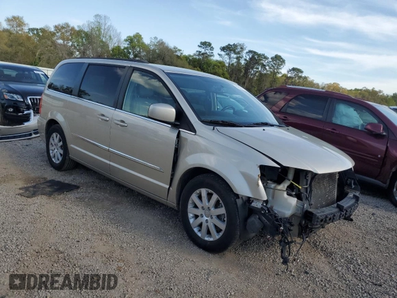 2014 Chrysler Town & Country Touring with VIN 2C4RC1BGXER438570, listed as a Copart auction lot 50008645 with 176,562 mi miles and Salvage Title. Bid and sale history available at carsss.com. Image 4.