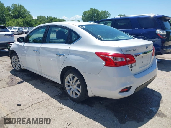 2017 Nissan Sentra S с VIN 3N1AB7AP3HY337169, выставлен на аукционе IAAI как лот 42302666 с пробегом 80 090 миль миль и . История ставок и продаж доступна на DreamBid. Изображение 3.