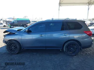 2019 Nissan Pathfinder SL with VIN 5N1DR2MN3KC590250, listed as a IAAI auction lot 41295078 with 104,501 mi miles and . Bid and sale history available at DreamBid. Image 14.