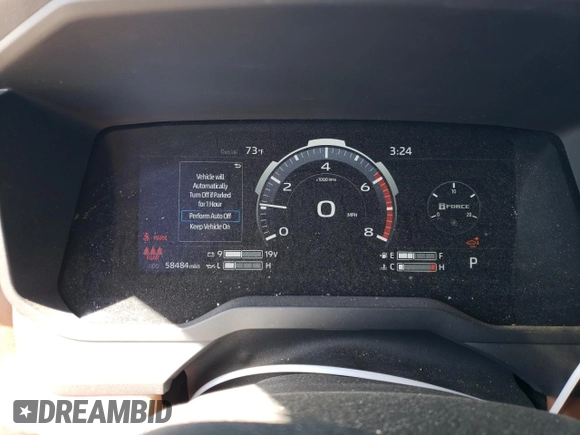 2022 Toyota Tundra 1794 Edition with VIN 5TFMA5ABXNX005457, listed as a Copart auction lot 49793525 with 58,484 mi miles and Clean title. Bid and sale history available at DreamBid. Image 9.