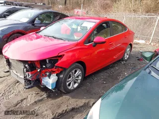 2019 Chevrolet Cruze LT with VIN 1G1BE5SM3K7125276, listed as a IAAI auction lot 41804634 with 133,838 mi miles. Bid and sale history available at carsss.com. Image 2.