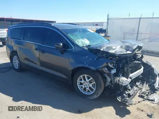 2021 Chrysler Voyager LXi with VIN 2C4RC1DGXMR519600, listed as a IAAI auction lot 41813991 with 87,187 mi miles and . Bid and sale history available at DreamBid. Image 1.