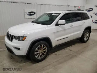 2021 Jeep Grand Cherokee Laredo X with VIN 1C4RJEAG8MC719238, listed as a Copart auction lot 45546415 with 167,302 mi miles and Clean Title. Bid and sale history available at carsss.com. Image 1.