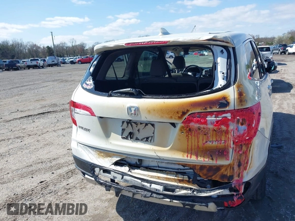 2019 Honda Pilot EX-L with VIN 5FNYF6H51KB052648, listed as a IAAI auction lot 41928269 with 67,878 mi miles and . Bid and sale history available at carsss.com. Image 6.