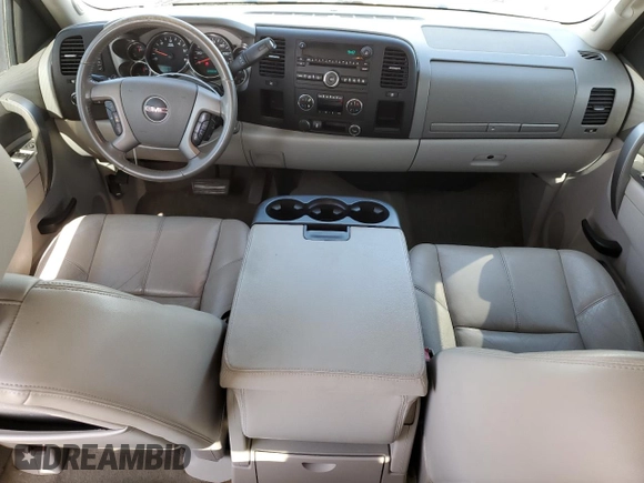 2012 GMC Sierra 1500 SLE with VIN 3GTP1VE0XCG160680, listed as a Copart auction lot 57332435 with 133,794 mi miles and Salvage title. Bid and sale history available at DreamBid. Image 8.
