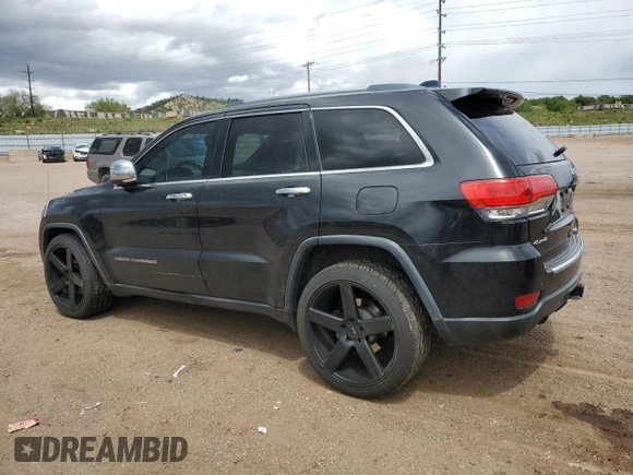 2014 Jeep Grand Cherokee Limited z VIN 1C4RJFBT6EC184557, wystawiony jako Copart lot #57657095 z przebiegiem 157 688 mil mil oraz Szkoda całkowita • Salvage title. Historia ofert i sprzedaży dostępna na DreamBid. Obrazek 2.