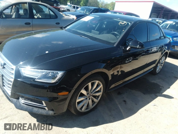 2018 Audi A4 Premium with VIN WAUDNAF47JN017320, listed as a IAAI auction lot 39069216 with 66,113 mi miles and . Bid and sale history available at DreamBid. Image 17.