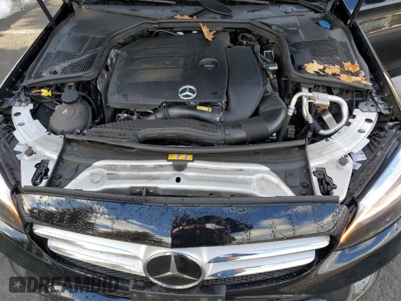 2020 Mercedes-Benz C 300 with VIN W1KWF8EB8LR590715, listed as a Copart auction lot 88220005 with 105,201 mi miles and Salvage Title. Bid and sale history available at DreamBid. Image 11.