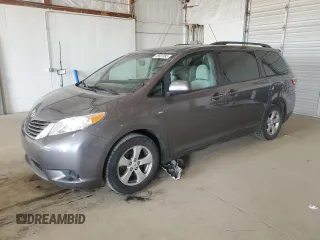 2017 Toyota Sienna LE with VIN 5TDJZ3DC2HS152659, listed as a Copart auction lot 49037085 with 141,498 mi miles and Salvage title. Bid and sale history available at DreamBid. Image 1.