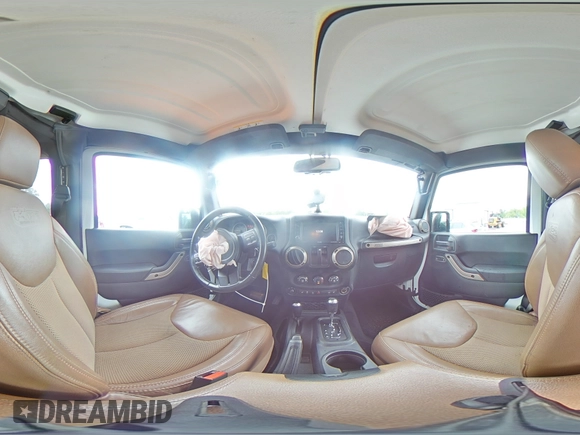 2016 Jeep Wrangler Sahara z VIN 1C4AJWBG3GL286692, wystawiony jako Copart lot #51988555 z przebiegiem 109 764 mil mil oraz Szkoda całkowita • Salvage title. Historia ofert i sprzedaży dostępna na DreamBid. Obrazek 16.