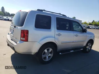 2009 Honda Pilot EX-L with VIN 5FNYF48549B009985, listed as a Copart auction lot 55786845 with 118,682 mi miles and Salvage title. Bid and sale history available at DreamBid. Image 3.