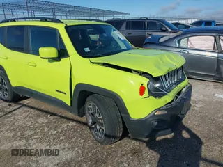 2018 Jeep Renegade Latitude with VIN ZACCJABB6JPJ10039, listed as a IAAI auction lot 42341997 with 91,708 mi miles and . Bid and sale history available at DreamBid. Image 18.