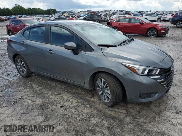 2023 Nissan Versa SV with VIN 3N1CN8EV3PL821868, listed as a Copart auction lot 56916735 with 50,679 mi miles and Salvage title. Bid and sale history available at DreamBid. Image 4.