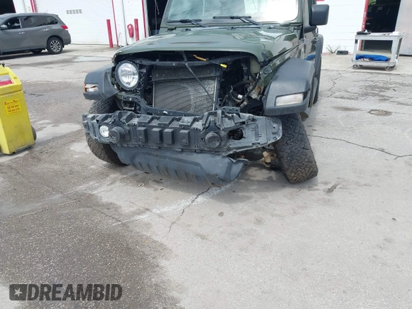 2021 Jeep Wrangler Unlimited Sport S с VIN 1C4HJXDNXMW553207, выставлен на аукционе IAAI как лот 42791218 с пробегом 69 770 миль миль и . История ставок и продаж доступна на DreamBid. Изображение 6.