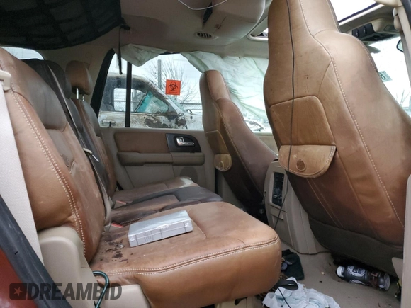 2006 Ford Expedition Eddie Bauer with VIN 1FMFU18576LA84700, listed as a Copart auction lot 86626534 with 0 mi miles and Salvage Title. Bid and sale history available at carsss.com. Image 11.