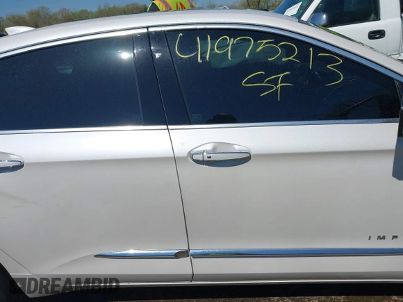 2017 Chevrolet Impala Premier with VIN 2G1145S37H9174462, listed as a IAAI auction lot 41975213 with 120,706 mi miles and . Bid and sale history available at DreamBid. Image 13.