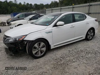 2014 Kia Optima Hybrid EX with VIN KNAGN4AD8E5073925, listed as a Copart auction lot 70469084 with 97,290 mi miles and Salvage Title. Bid and sale history available at carsss.com. Image 1.
