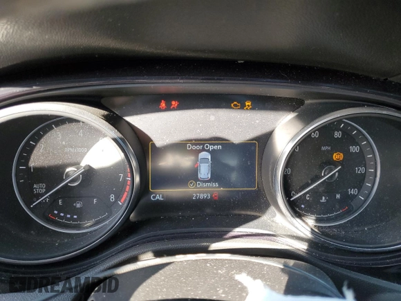 2020 Buick Encore GX Essence with VIN KL4MMFSL3LB128610, listed as a Copart auction lot 47256295 with 27,893 mi miles and Salvage title. Bid and sale history available at DreamBid. Image 9.